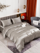 [Gray] SilkSilky  Bedding Set 004