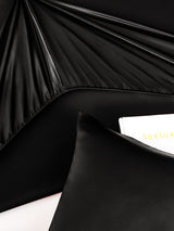 [Black] SilkSilky  Bedding Set 003