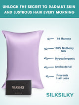 [Lavender] SilkSilky  Pillowcases 003