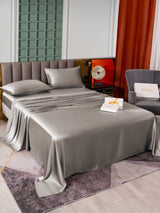 [Gray] SilkSilky  Bedding Set 005