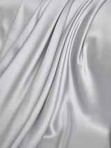 [LightGray+White] SilkSilky  Bedding Set 004