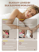 [White] SilkSilky  Pillowcases 007