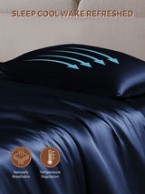 [Dark Blue] SilkSilky  Pillowcases 005