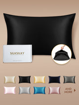 [Black] SilkSilky  Pillowcases 001