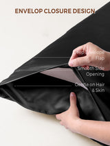 [Black] SilkSilky  Pillowcases 008