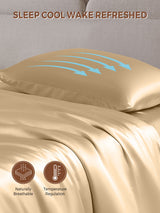 [Beige] SilkSilky  Pillowcases 005