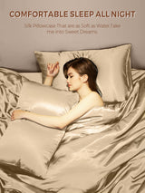 [Beige] SilkSilky  Pillowcases 006