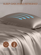 [Gray] SilkSilky  Pillowcases 005