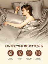 [Khaki] SilkSilky  Pillowcases 004