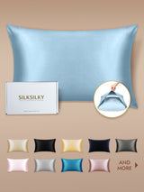 [Light Blue] SilkSilky  Pillowcases 001