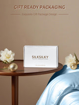 [Light Blue] SilkSilky  Pillowcases 009