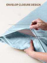 [Light Blue] SilkSilky  Pillowcases 008