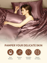 [Pale Mauve] SilkSilky  Pillowcases 004