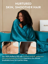 [Teal] SilkSilky  Duvet Covers 004
