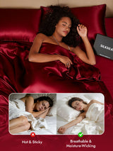 [Wine] SilkSilky  Duvet Covers 005