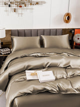 [Khaki] SilkSilky  Bedding Set 005
