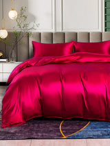 [Wine] SilkSilky  Bedding Set 001