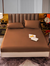 [Coffee] SilkSilky  Bedding Set 001