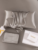 [Gray] SilkSilky  Pillowcases 004