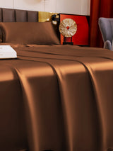 [Coffee] SilkSilky  Bedding Set 003