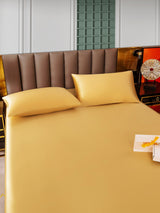 [Champagne] SilkSilky  Bedding Set 005