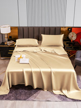 [Beige] SilkSilky  Bedding Set 001