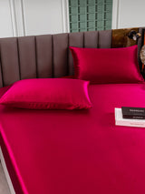 [Wine] SilkSilky  Bedding Set 005