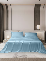 [Light Blue] SilkSilky  Bedding Set 001
