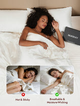 [White] SilkSilky  Duvet Covers 005