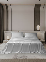 [Silver] SilkSilky  Bedding Set 001
