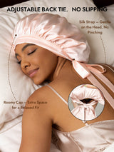 [Light Pink] SilkSilky  Sleep Cap 006