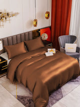 [Coffee] SilkSilky  Bedding Set 001