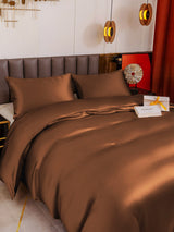 [Coffee] SilkSilky  Bedding Set 004