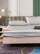 [Silver] SilkSilky  Bedding Set 006