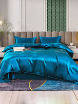 [Teal] SilkSilky  Bedding Set 001