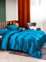 [Teal] SilkSilky  Bedding Set 003