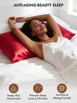 [Wine] SilkSilky  Pillowcases 003