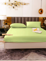 [Mint Green] SilkSilky  Bedding Set 006