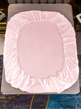 [Pink] SilkSilky  Bedding Set 003