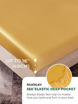 [Champagne] SilkSilky  Bedding Set 004
