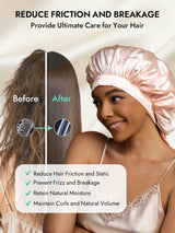 [Light Pink] SilkSilky  Sleep Cap 005