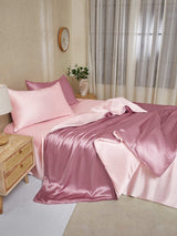 [PaleMauve+LightPink] SilkSilky  Bedding Set 003