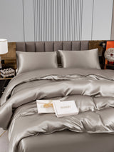 [Gray] SilkSilky  Bedding Set 005