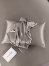 [Gray] SilkSilky Pillowcase 004