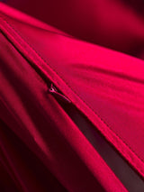 [Wine] SilkSilky  Bedding Set 006