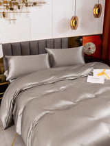 [Gray] SilkSilky  Bedding Set 005