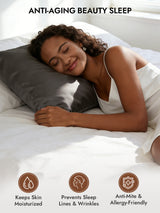 [Dark Gray] SilkSilky  Pillowcases 003