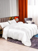 [White] SilkSilky  Bedding Set 004
