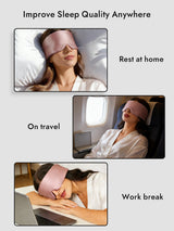 [Pale Mauve] SilkSilky  Eye Mask 009