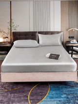 [Silver] SilkSilky  Bedding Set 001